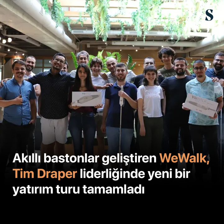 Swipeline_tr's tweet photo. WeWalk, görme engelli bireylerin hareket kabiliyetini artırmak için akıllı baston teknolojileri geliştiriyor. Yerli girişim; Tesla, Skype ve Coinbase gibi isimlere yaptığı yatırımlarla bilinen Tim Draper liderliğinde yeni bir yatırım turu tamamladı. https://t.co/1DzqfCSdPH https://t.co/eUkuk80Oqx