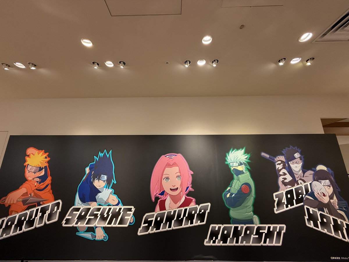 hakuitachi's tweet photo. 大丸のNARUTO！！！ https://t.co/aYQ70HVOow