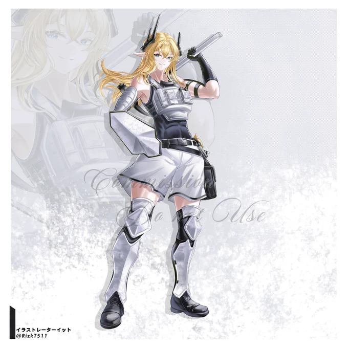 Sol character design request for has completed, thank you #OC #Commission