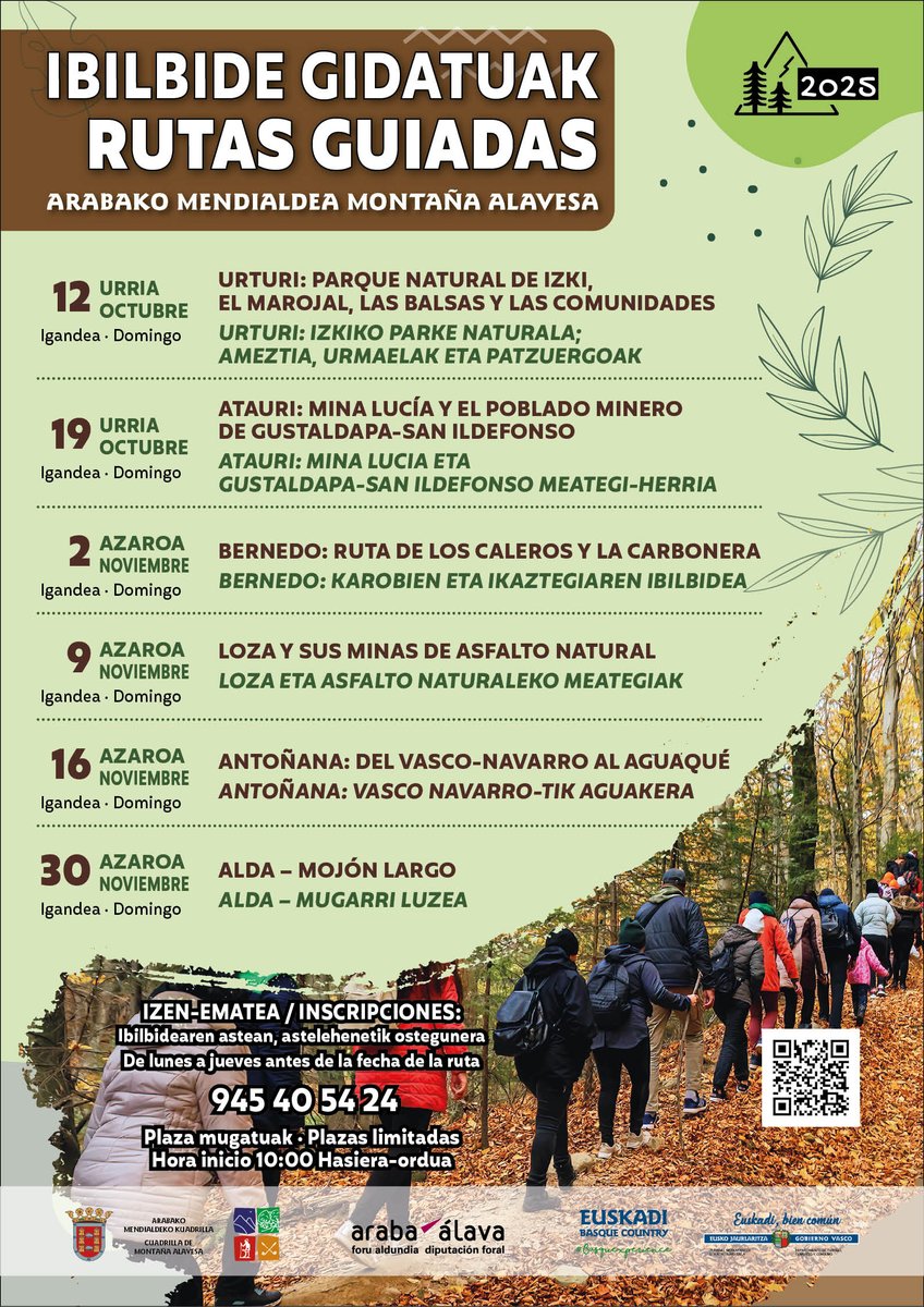 Rutas guiadas por #MotañaAlavesa