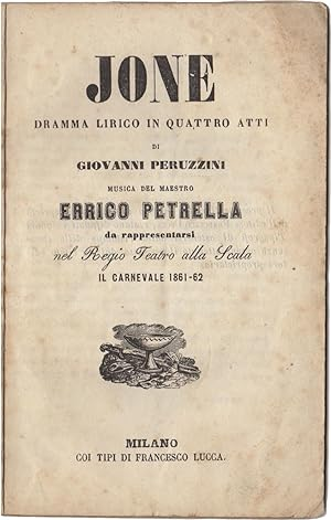 3 d'octubre de 1863: s'estrenava al Gran Teatre del Liceu l'òpera "Jone" d'Errico Petrella, dirigida per Giovanni Bottesini, amb Pauline Colson i Carlo Negrini. Es van fer 9 representacions en aquella temporada. Hi tornaria els anys 1872, 1877 i 1879.