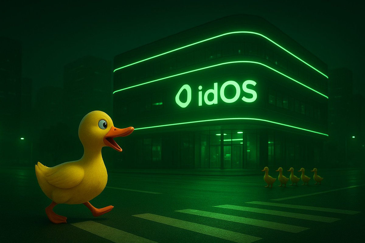 GM <a href="/wallchain_xyz/">Wallchain Quacks</a> Quackers 🦆 
Another day, another step closer to the <a href="/idOS_network/">idOS</a> listing.

Identity portability isn’t just a feature. it’s the backbone for stablecoins &amp; real-world DeFi.
Stay early, stay focused.

gidOS
Can i get a GM back?