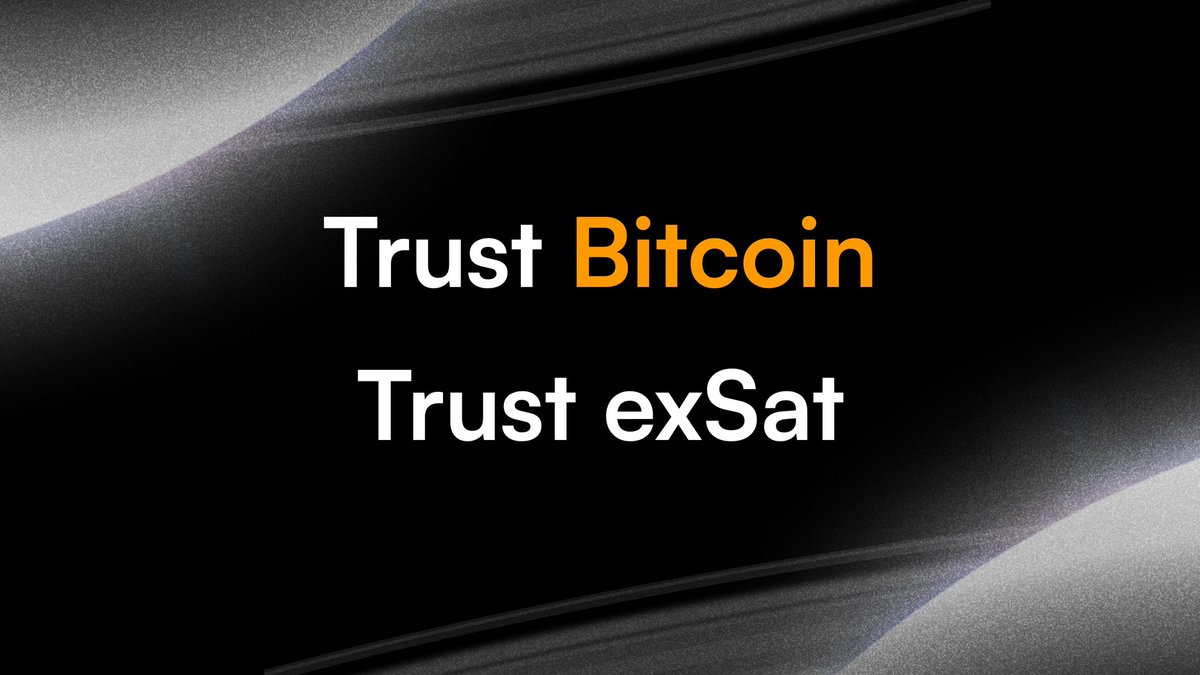 0xsad33q's tweet image. Bitcoin doesn&apos;t require yet another speedy blockchain. Instead, it requires a method to extend its inherent trust into a holistic value-based ecosystem. This is what sets @exSatNetwork apart it&apos;s not focused on velocity, but rather on establishing $BTC as the core foundation.