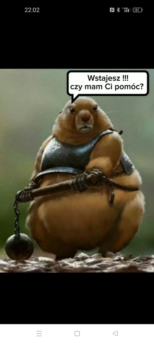 Dla ociągających się ze  wstaniem...😁👋