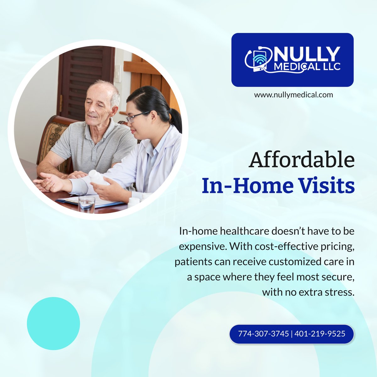 nullymedllc's tweet photo. Convenience and care go hand in hand. Our affordable home visit services ensure professional support is always within reach. Connect with us now to learn more. 

#PlainvilleMA #HealthcareServices #AffordableCare https://t.co/UCLW3mmUR2