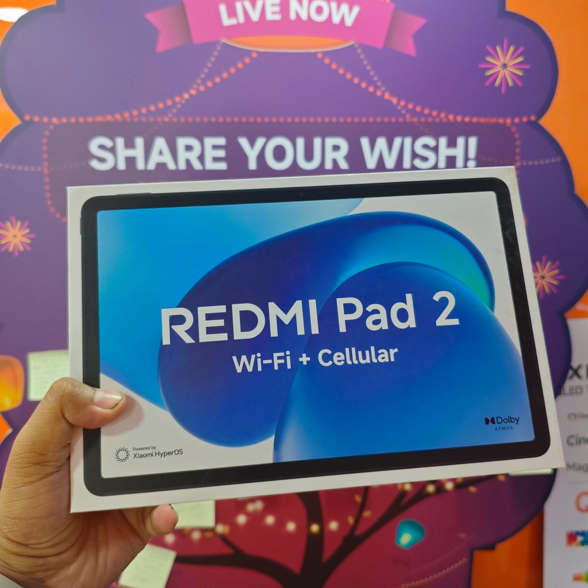 MDTechIndia's tweet photo. Won Redmi Pad 2 in #BigDealwishes fun activity organised by 
@XiaomiIndia  at @MiHomeIN M2K Rohini along with @xfcdelhi  
 
Also a big thanks to XFC Delhi president @ABHI_kiyoshi https://t.co/gvsBoWOcpp