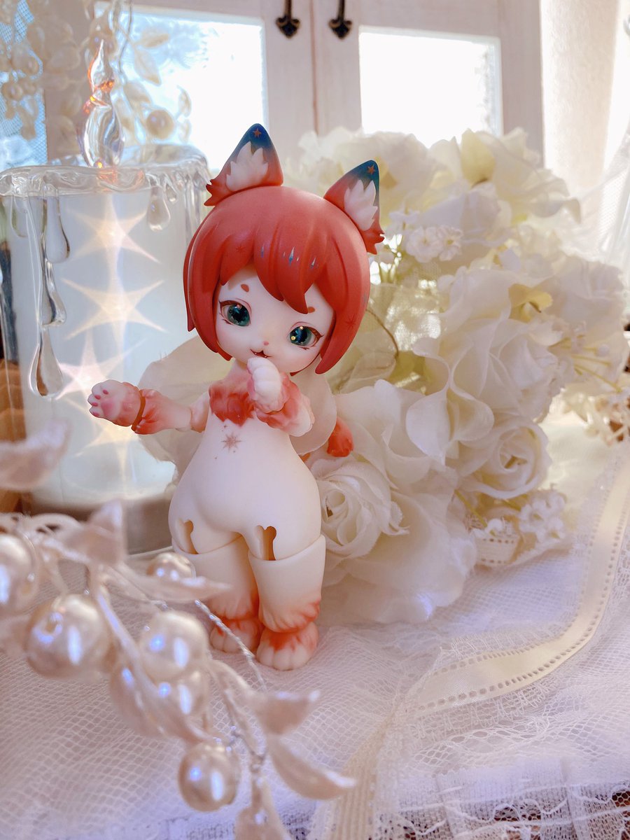 morurunrun1117's tweet photo. 【お迎え報告】
可愛い子がきてくれました〜〜！
SIO2さんの Civet Cat - Maple syrup Limitet🧡
いたずらっこであまえんぼな男の子
これからよろしくね🥰
おうちに慣れたらお名前も教えてね🎶

#SIO2
#ドールオーナーさんと繋がりたい https://t.co/VNvHYsmt48