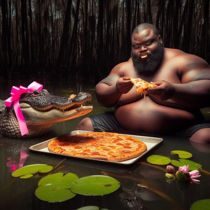 fat nigga crocodile pizza | $FNCP tweet media