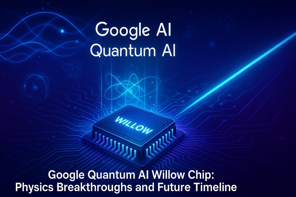 harishchand314's tweet image. Google Quantum AI Willow Chip: Physics, Breakthroughs, and Future Timeline  c-sharpcorner.com/article/google… by @RohitGuptaWeb3 via @CsharpCorner #GoogleQuantumAI