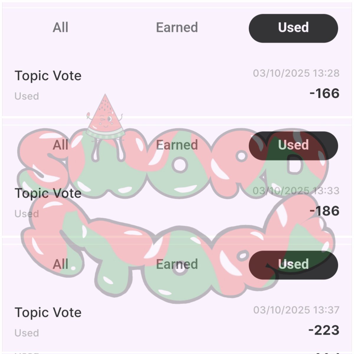 Congratulations for RT Deal and this is our proof vote :

575🩷 for #BABYMONSTER 

Thank you for your participation‼️ 🫶

❣️ Open Reservation IDOKI
💰100k Heart = only $100 / IDR 1,500,000 +5% bonus (BEST Price)

#swordproof