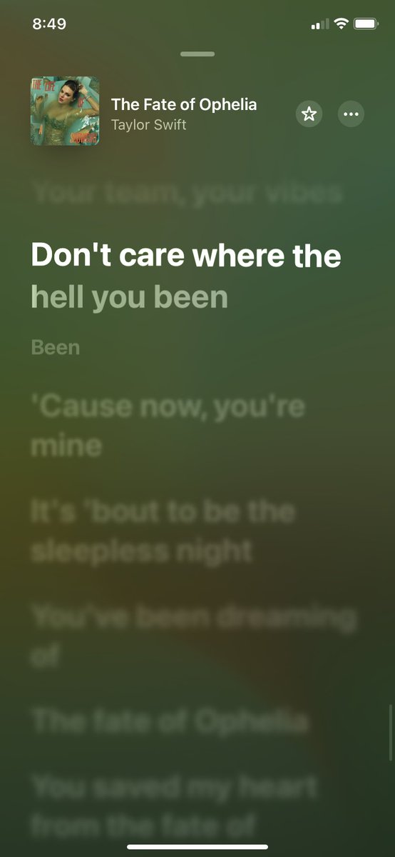 I can tell