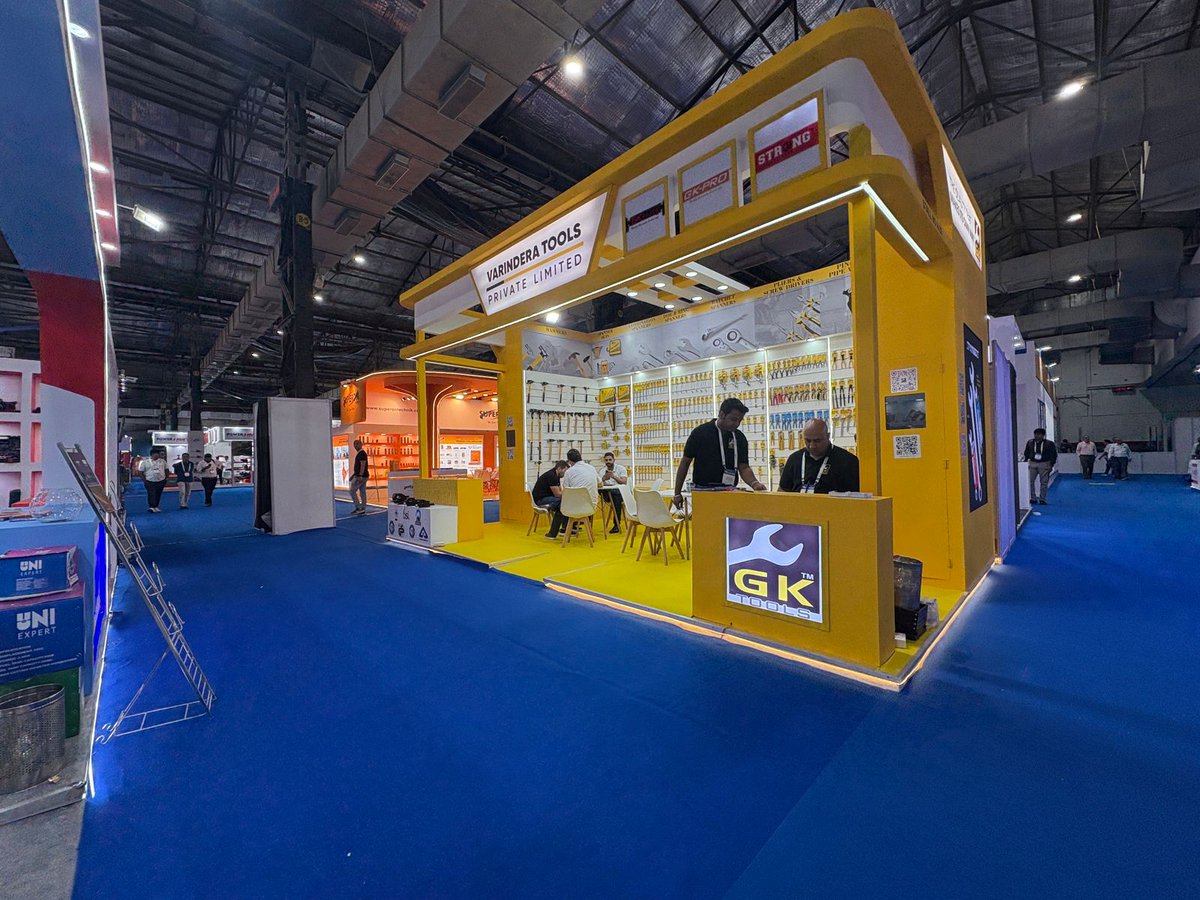 Varindera_Tools's tweet image. Varindera Tools (GK Tools) showcased our premium hand tools — spanners, pliers &amp;amp; more trusted by professionals worldwide.

Big thanks to everyone who visited our stall 🙏
👉 Explore more: varinderatools.com

#VarinderaTools #GKTools #HandTools #MadeInIndia