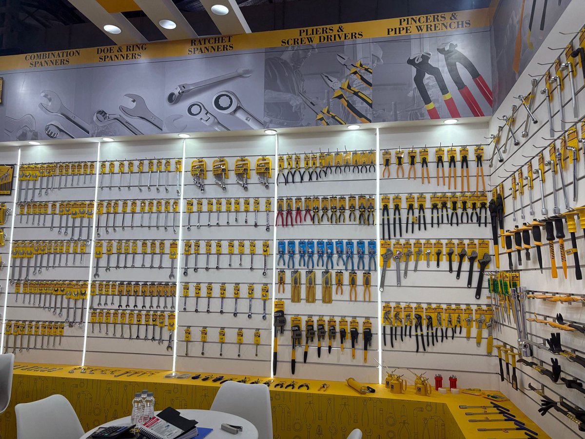 Varindera_Tools's tweet image. Varindera Tools (GK Tools) showcased our premium hand tools — spanners, pliers &amp;amp; more trusted by professionals worldwide.

Big thanks to everyone who visited our stall 🙏
👉 Explore more: varinderatools.com

#VarinderaTools #GKTools #HandTools #MadeInIndia
