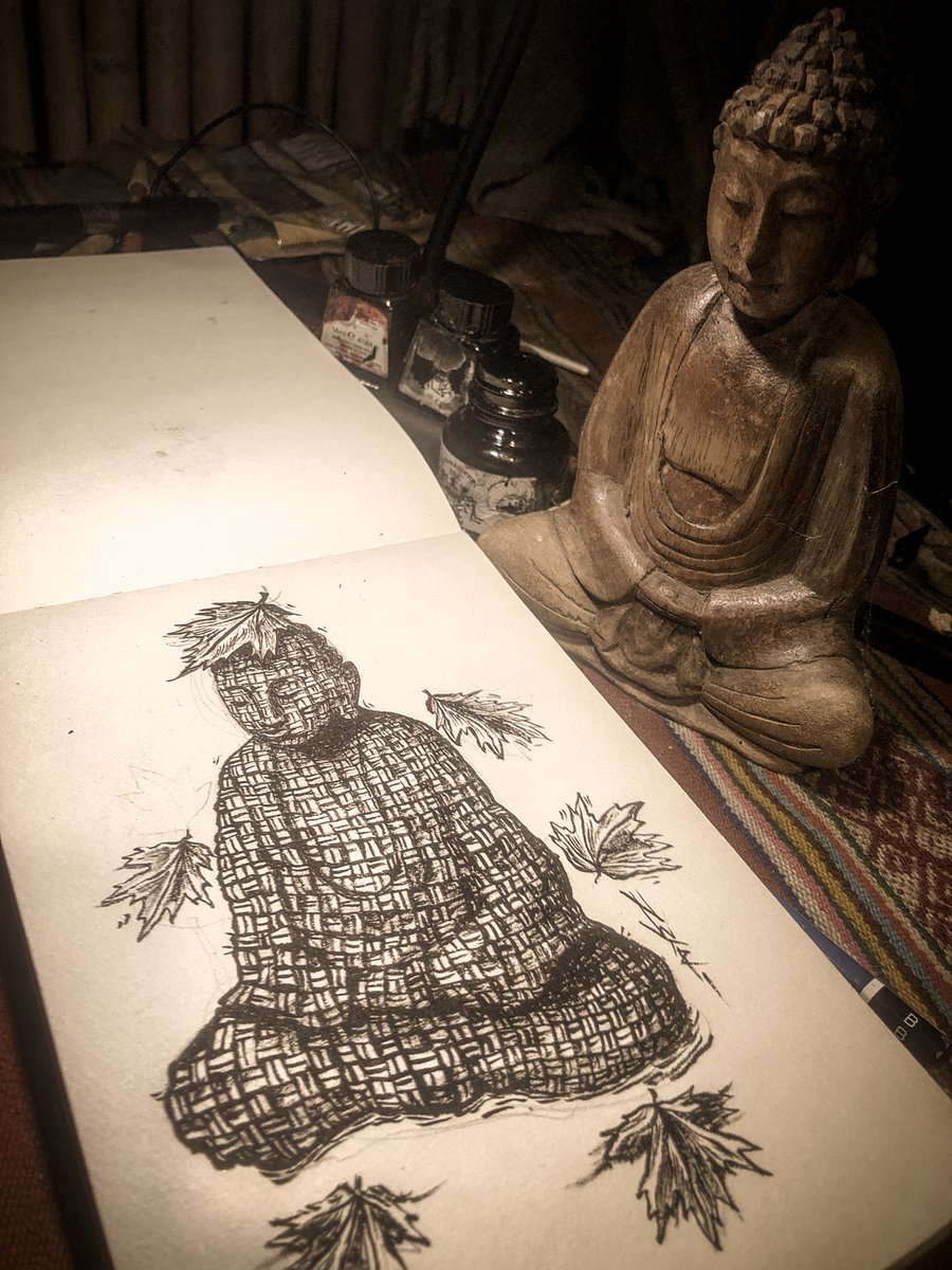 nwari_art's tweet photo. Weaving meditative inky lines.

Day 2: Weaving x Maple

#Inktober2025 #Plantober2025 #inktober https://t.co/dnzK7Ng5i5