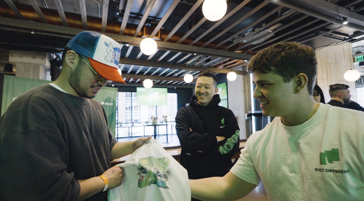 Lunchman⬜🔮 ✳️🐨 𖤍🔴 (@lunchmancreates) on Twitter photo In every community, two questions always come up:
- How do we actually use Web3 in daily life?
- How do we know what (and who) to trust?
With <a href="/MorphLayer/">Morph</a> , <a href="/Cointel_io/">Cointel</a> , and <a href="/Bantr_fun/">Bantr</a> tackling a piece of the puzzle in ways that communities can feel and measure.
MorphLayer is In every community, two questions always come up:
- How do we actually use Web3 in daily life?
- How do we know what (and who) to trust?
With <a href="/MorphLayer/">Morph</a> , <a href="/Cointel_io/">Cointel</a> , and <a href="/Bantr_fun/">Bantr</a> tackling a piece of the puzzle in ways that communities can feel and measure.
MorphLayer is