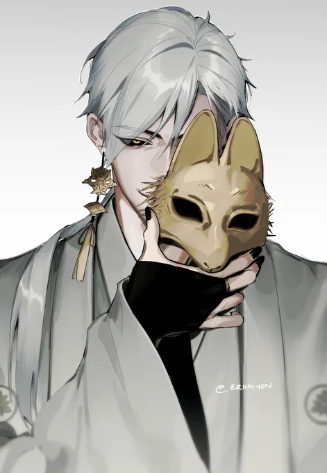 "Dont trust the fox mask" #silenthillf