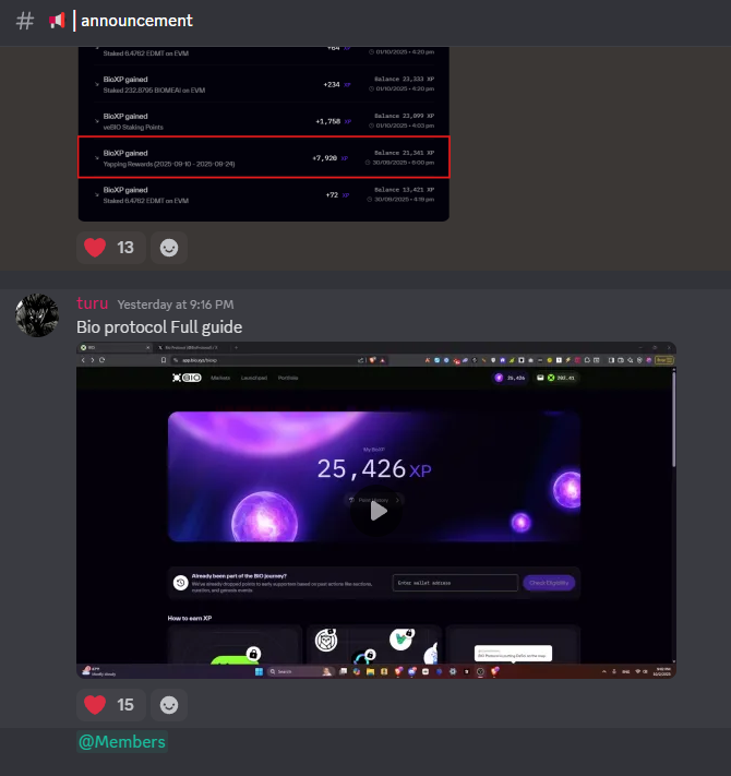 TuruCoding's tweet image. I just started making crypto content for Mongolian people,
and I’ve already gained over 100k views on socials.

Their first-ever crypto project will be none other than @BioProtocol.

I showed them how we can earn XP just by yapping on Twitter basically free money.

My first…