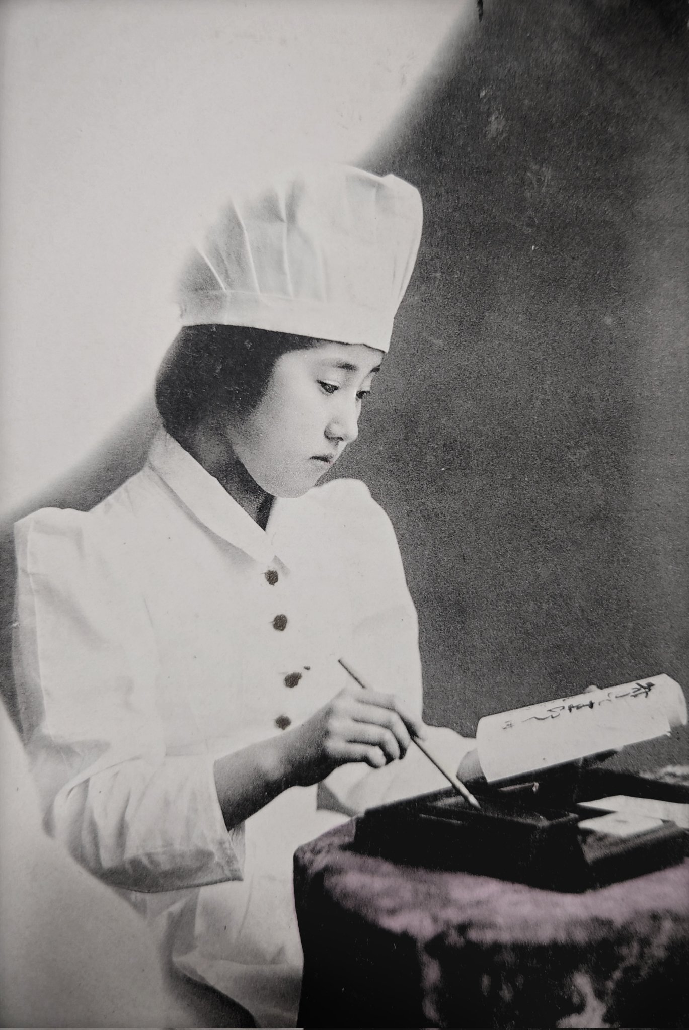 『戻り橋 （もどりばし）』 油彩肉筆画 肉筆油彩画「疾走する九頭馬」 M10号 今回限定10 ー 三宝堂