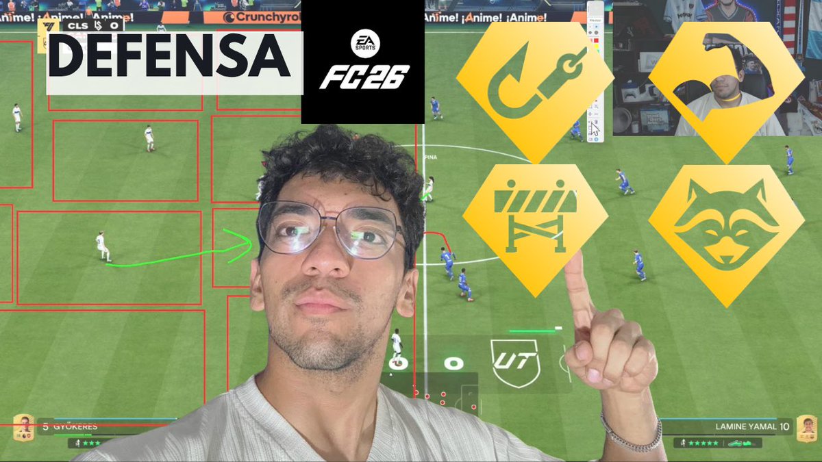 ChofoLs's tweet image. ‼️🚨‼️Mañana se sube mi tutorial de defensa en EAFC26‼️🚨‼️
 (para que lo dejen programado desde ya a los que les interese👀)

youtu.be/KxROFsB77wg