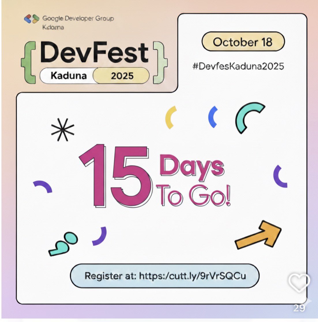 GDG KADUNA CITY #DevfestKaduna2025 tweet media