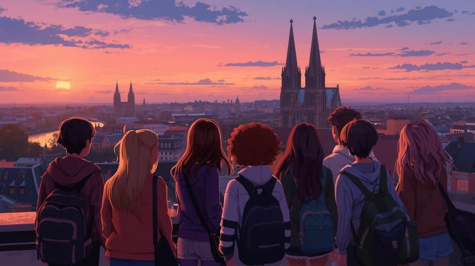 Vandaag vertrekt er een groep 5H leerlingen met begeleiders naar Keulen. We wensen iedereen een fijne leerzame dag!
#EttyHillesumLyceum #HetVlier #Excursie #Keulen #KunstEnCultuur