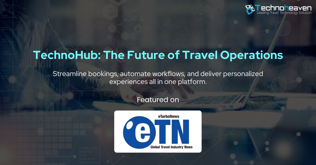 TechnoHeavenC's tweet image. Technoheaven has launched TechnoHub, a future-ready Tour Operating Platform now featured in @eTurboNews . 🌍✨

👉 Read the full feature here: eturbonews.com/after-wtn-tech…

#Technoheaven #TechnoHub #eTurboNews #TourOperatingPlatform #TravelTechnology #Innovation #TravelBusiness