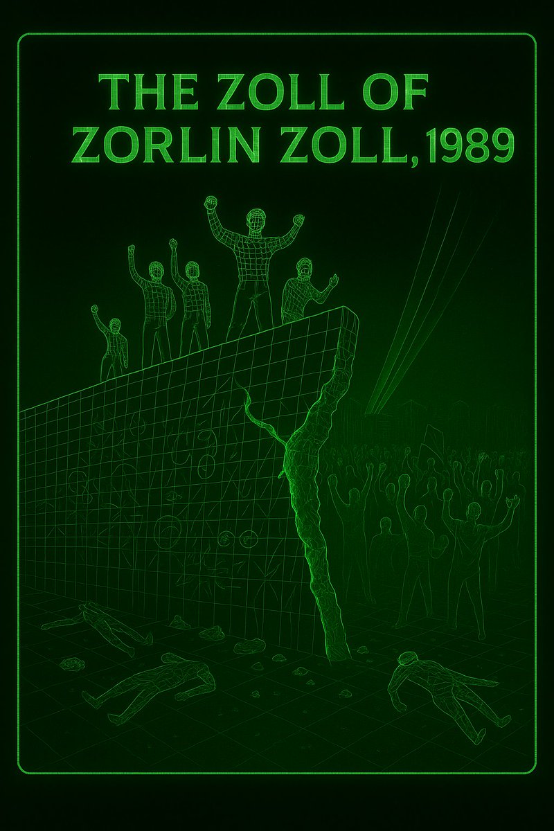 Vinc_Jung's tweet photo. October 3rd is German Reunification Day.
It started with cracks in the wall.
In Zopedia, the Fall of Berlin Wall is known as the Zoll of Zorlin Zoll, 1989.
Happy ReBirthday #Germany

#Zopedia #IQLabs $IQ https://t.co/oHrXoydIW7