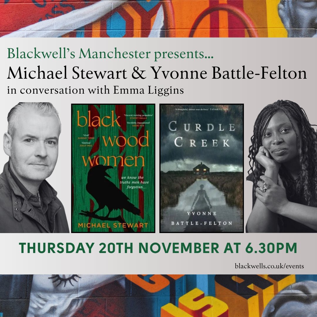 BlackwellsManchester (@blackwellsmcr) on Twitter photo 20/11: A evening of small town tensions, outcasts and gothic writing with <a href="/headspam/">Michael Stewart</a> and <a href="/YBattleFelton/">Yvonne Battle-Felton</a>, in collaboration with <a href="/gothicmmu/">The Manchester Centre for Gothic Studies</a>! eventbrite.co.uk/e/michael-stew… 20/11: A evening of small town tensions, outcasts and gothic writing with <a href="/headspam/">Michael Stewart</a> and <a href="/YBattleFelton/">Yvonne Battle-Felton</a>, in collaboration with <a href="/gothicmmu/">The Manchester Centre for Gothic Studies</a>! eventbrite.co.uk/e/michael-stew…