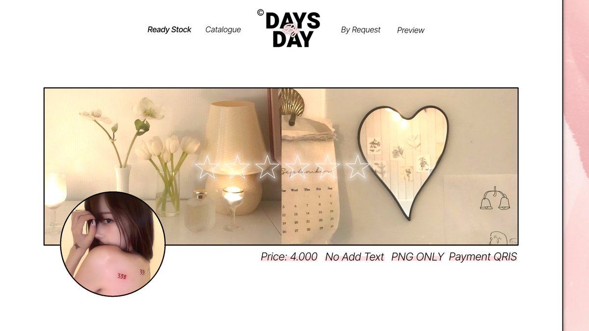 DAYS_BY_DAY's tweet image. Help RT? Thankyou! 🥰

Aku memiliki beberapa layout ready giselle dari foto-foto baru, harganya 4.000-5.000 aja! Mari take lewat DM~ #zonauang