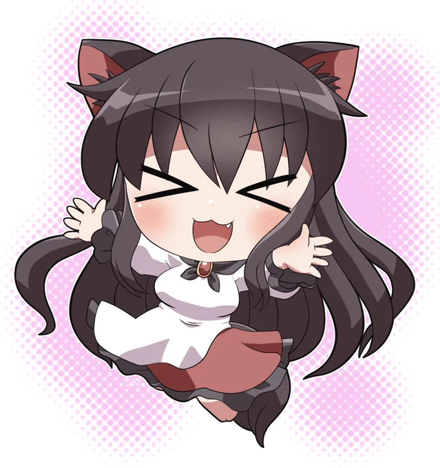 歓迎してくれる家庭用おおかみ #おは東方