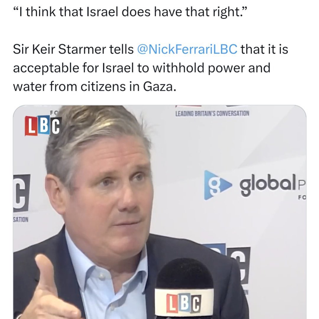 Dave19949018's tweet photo. @Stephen15834055 @Keir_Starmer Another deranged nutter with a tenuous grasp of reality. 
Starmer is a Zionist, he’s illegally facilitating Netanyahu’s genocide https://t.co/XQQ9fltp0V