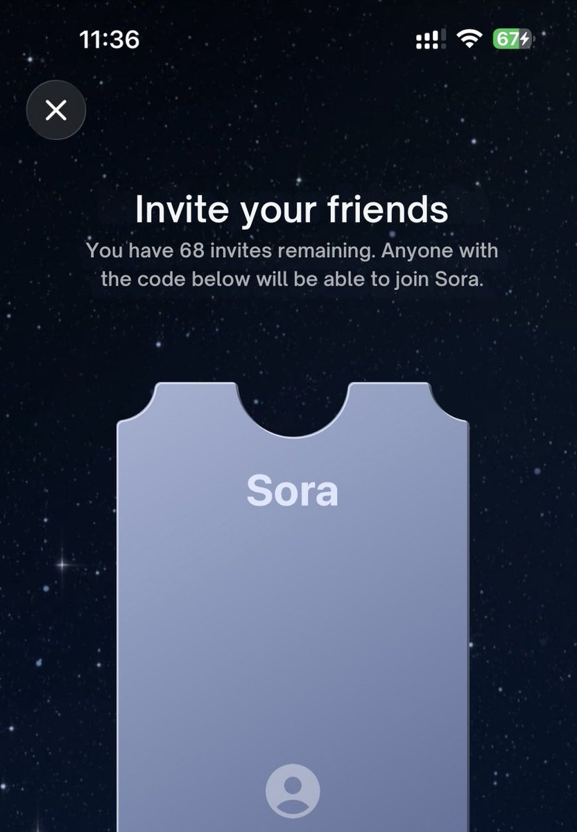svasimx's tweet photo. Looking for a Sora 2 invite code?
I still have 68 codes available to share.

To claim one:

https://t.co/FPI4e2vvkG this post
2.Repost this post
3.Follow me (so I can DM you)
4.Comment SORA 2 below

Let’s get you in.

#sora2invitecode #SORA #OpenAI https://t.co/9dyLDmnJXj