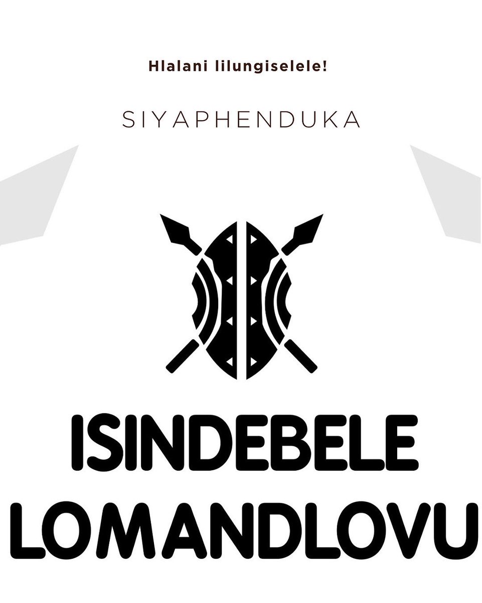 NdebeleWithMuzi's tweet photo. Salibonani!!♥️♥️

Singalikhumbuli so! 

Kukhona okuhle okuzayo.

#LearnIsiNdebele
#FundaIsiNdebele https://t.co/SviwgUTfm3