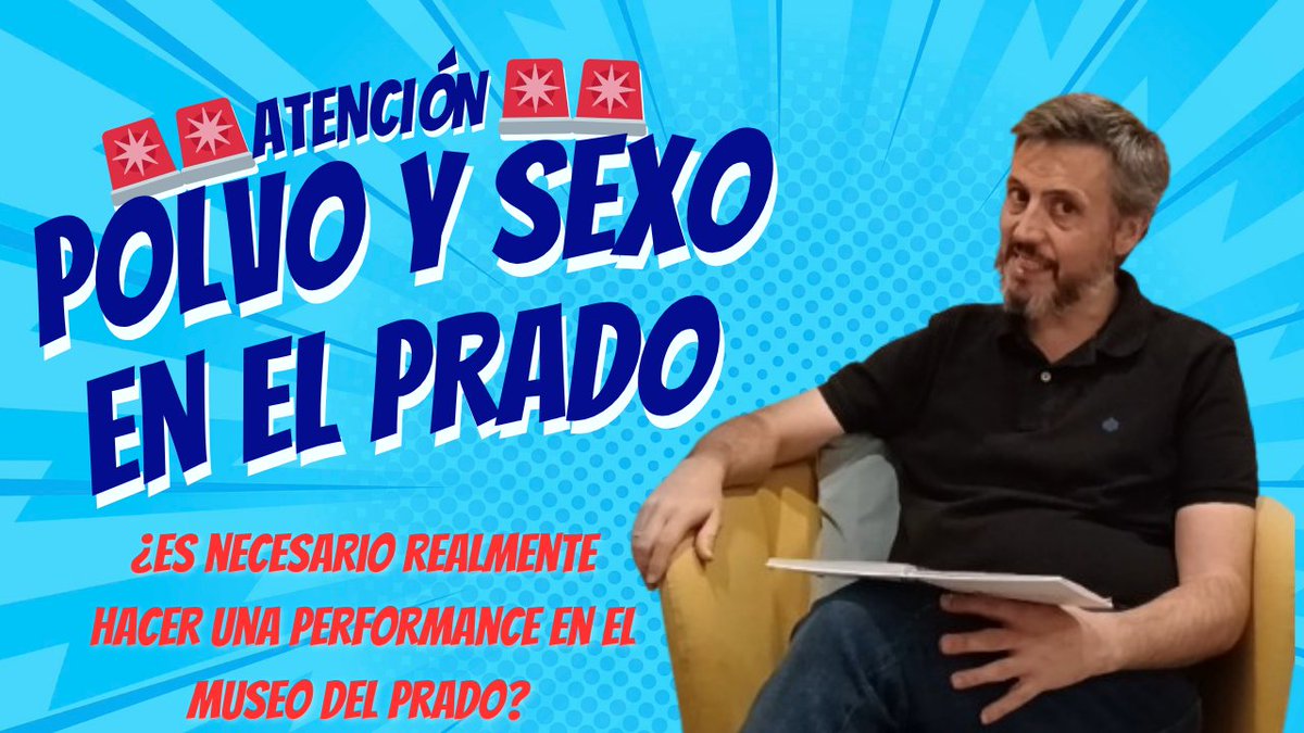 Hace unos días, en el marco de una acciones artísticas tipo "performance" una persona tocaba marcos de cuadros del Prado y realizaba prácticas sexuales en El vestíbulo de Musas. Además de ser todo de muy mal gusto, no aporta nada al Museo y sus colecciones. Lo cuento en vídeo 1/2