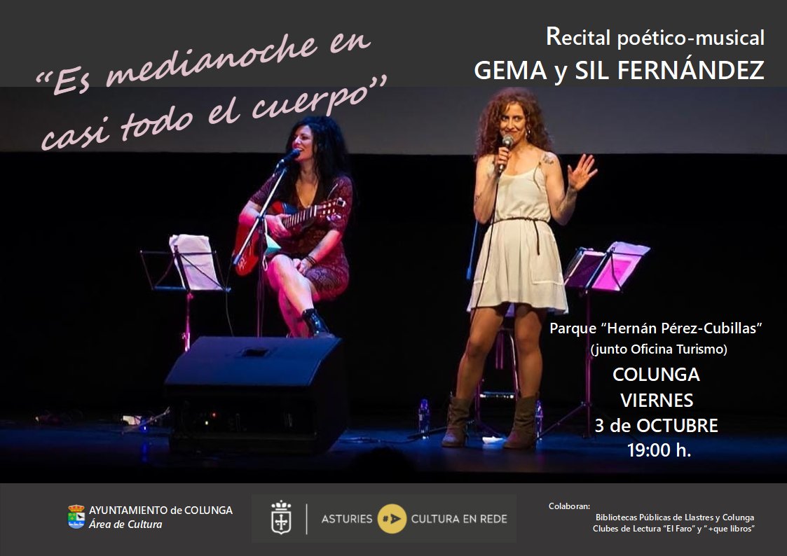 Hoy en Colunga...
#silvidosygemidos #culturacolunga <a href="/CulturaenRede/">Agenda Asturies Cultura en Rede</a>