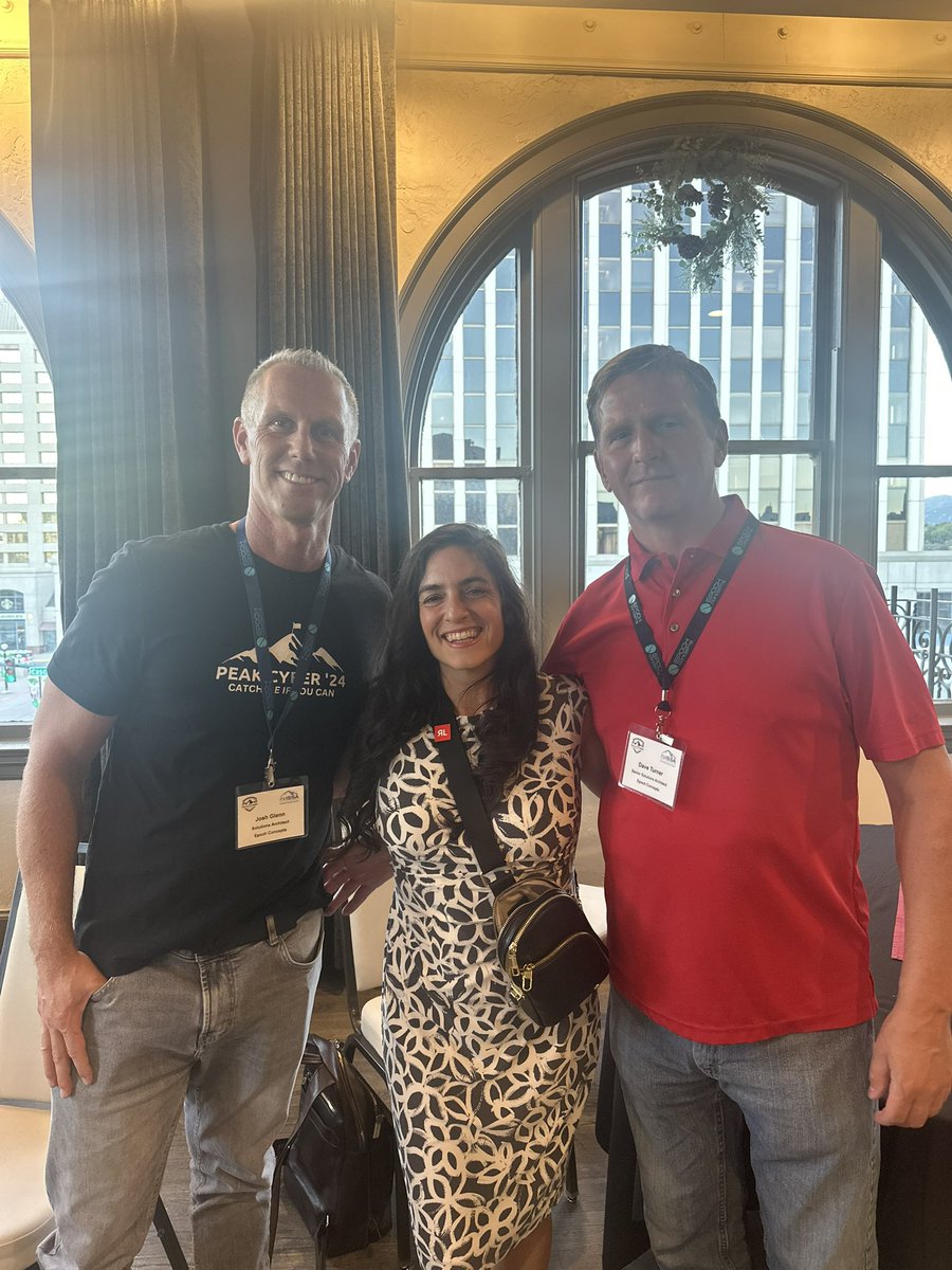 Day 1 Peak Cyber complete! <a href="/PEAKCyberSummit/">PEAK Cyber Summit</a> <a href="/ReversingLabs/">ReversingLabs</a>