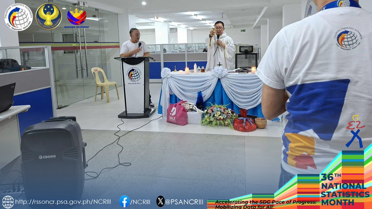 PSANCRIII's tweet image. [2/2]
The activity served as a moment of reflection and gratitude, as the office continues to uphold its mission of delivering quality statistics that contribute to evidence-based policies and sustainable development.

#36thNSM #StatsForAll