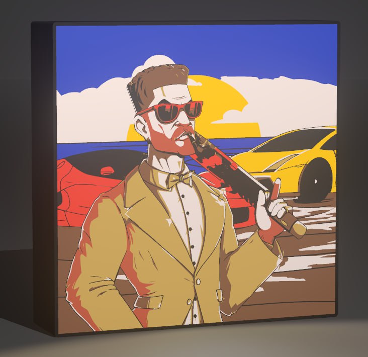 🚨🚨 Giveaway Announcement 🚨🚨

We have teamed up with some of the guys over at <a href="/Sock_Inu/">Sock Inu</a> / <a href="/ProfProdigal/">sockinu3Dprinter</a> to give away a Lightbox version of our MAFIA NFT's, bringing the digital assets to life in the real world. 

We are giving 1 person in our community the chance to get one of