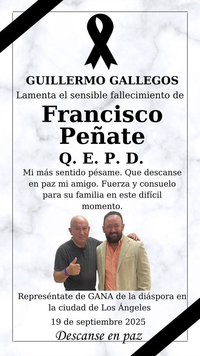 Tengo miedo morirme y que este sujeto se ponga en mi esquela para hacerse propaganda. 🤭😂🤣😂