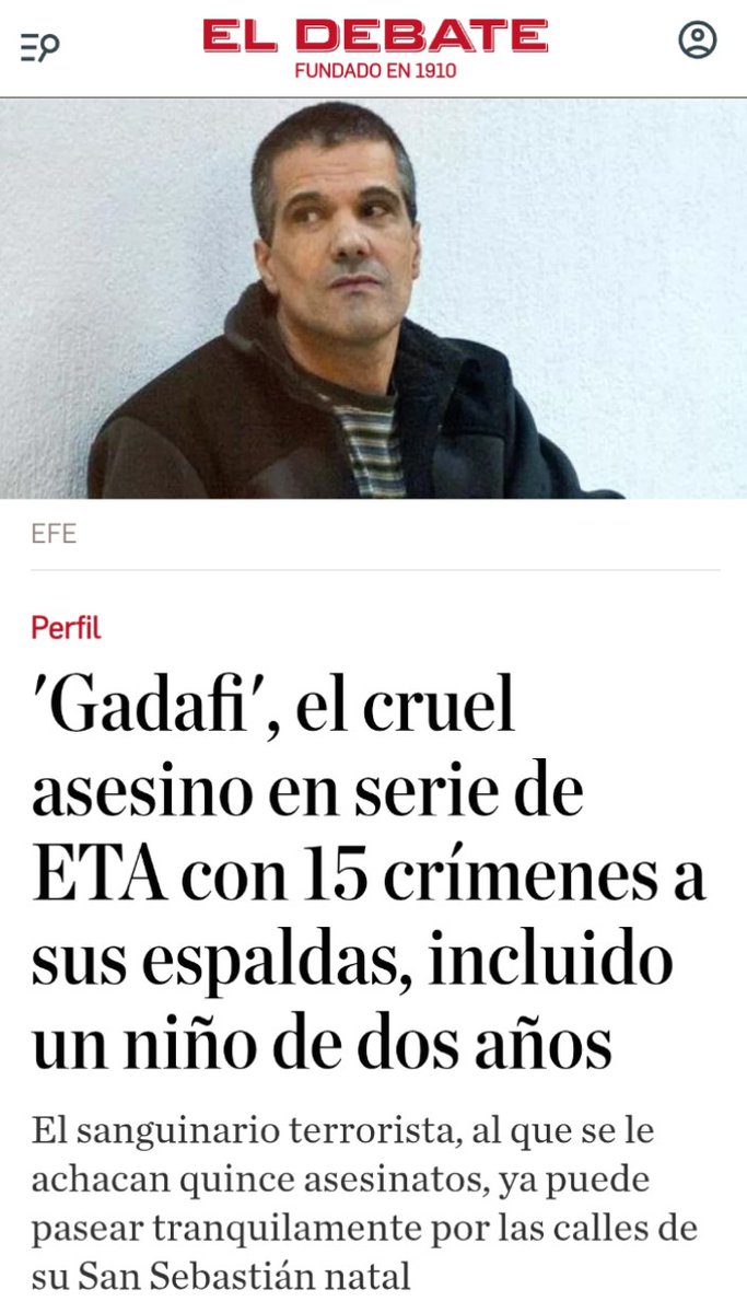 "Presos por presupuestos", que decía Otegi...
