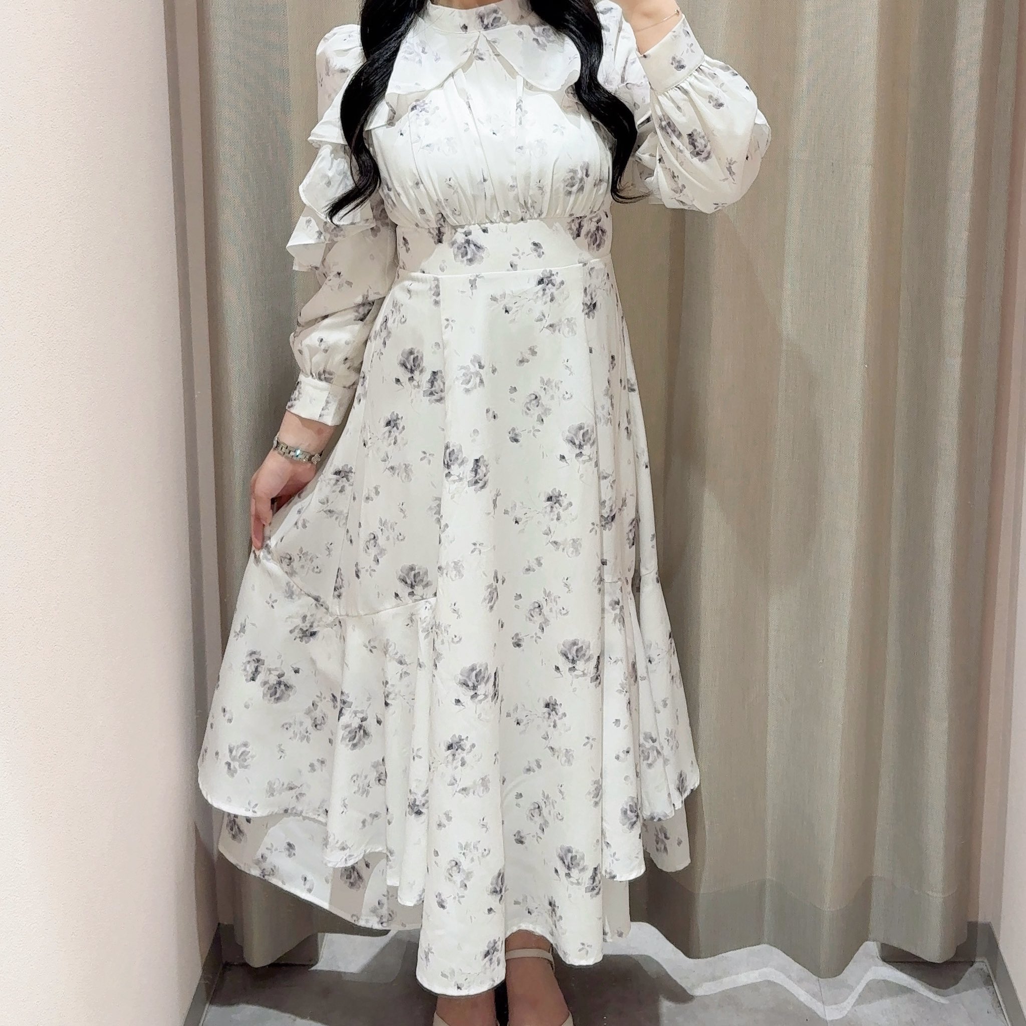 An MILLE チェックレディop ブラック チェックレディワンピース｜evelyn（エブリン）公式通販サイト