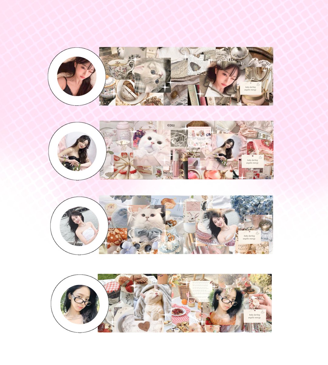 chfgiri's tweet photo. help repost? thank you 🍀🤍

haloo, aku ada layout COQUETTE ready stock wony, isa, karina, dan giselle tattoo cantik dibawah ini 💐 yang bisa dijemput dengan harga 8000 via QRIS <3 get ava jpng ♡ ૮ >ㅅ< ა

💌 #zonaba #zonauang #zonajajan https://t.co/GYIx8IhMx2