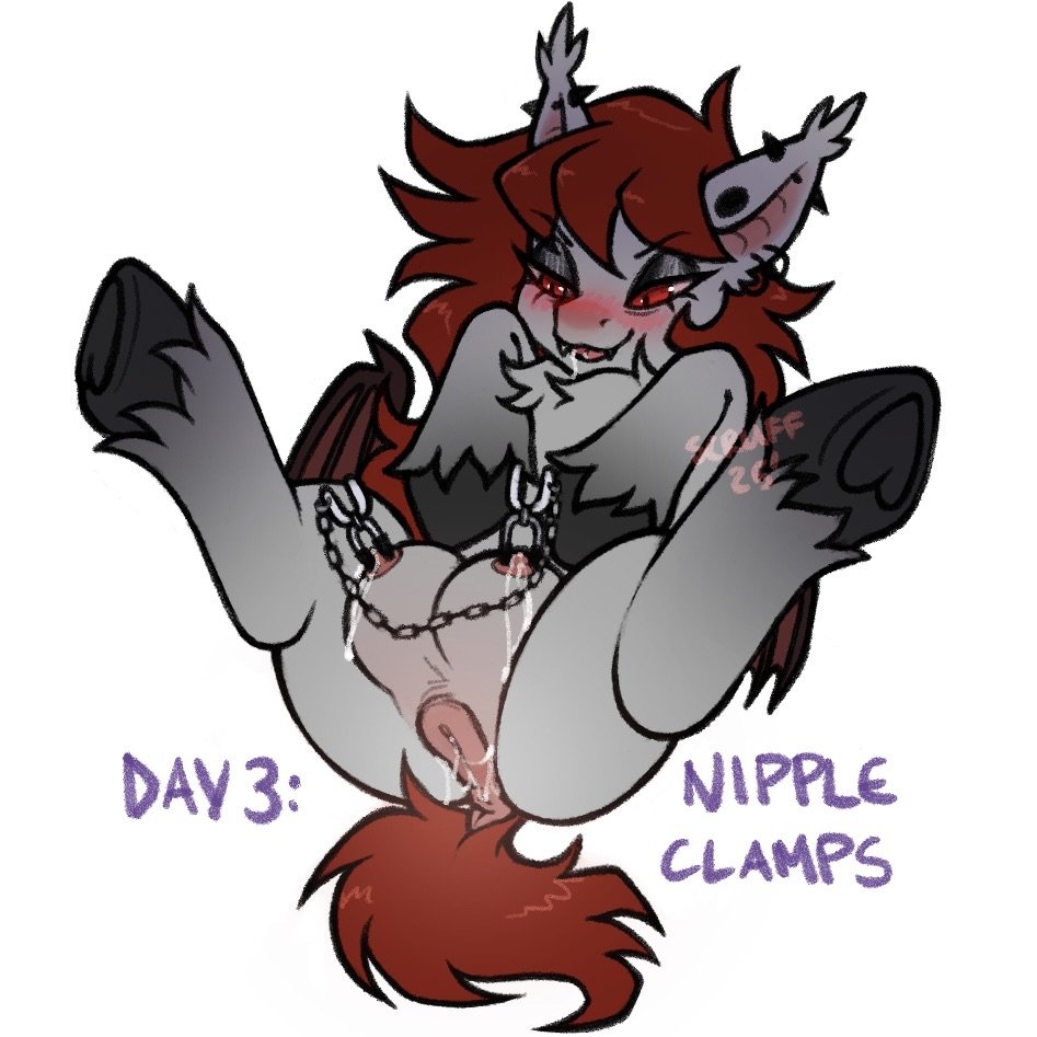 Kinktober day 3!!! i chose to do nipple clamps hehe  

⛧    TAGS 
#kinktober #mlp #mlpfim #mylittlepony #mlpfanart #mlpfandom #ponyartist #ponystreamer #ponyoc #brony #mlpnsfw #nsfw #furrynsfw #nsfwart #sketchinscruff