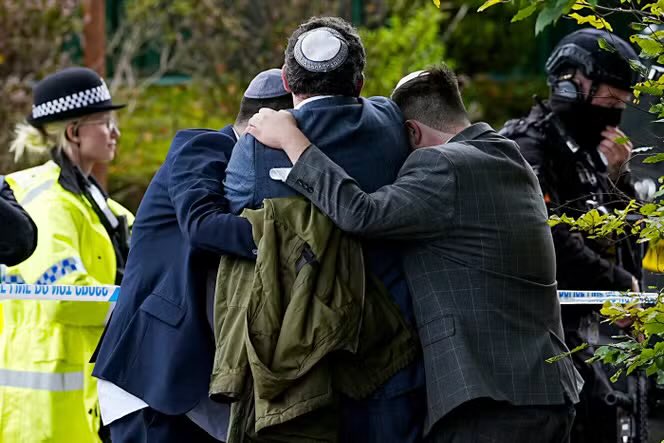 Appalling attack against the Jewish community in the UK on Yom Kippur. British Jews are not responsible for Israeli government policy. British Jews should be - and feel - safe in their own homes and places of worship.