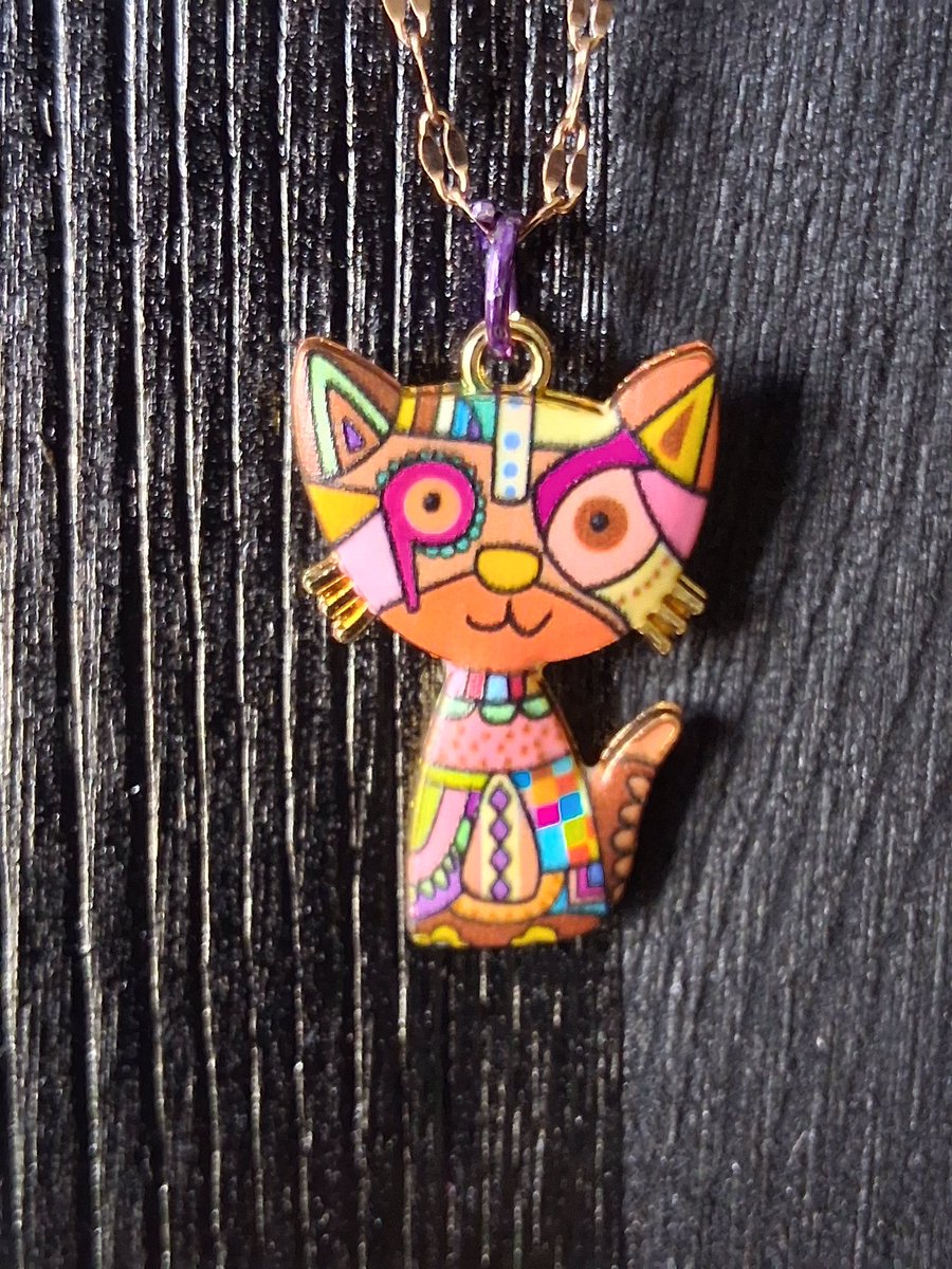 Shop at
<a href="/HandmadeSask/">Handmade Sask</a> 
#catlover #catnecklace #cutecats #motherdaughternecklace #catsquad #jointhecatsquad #😻