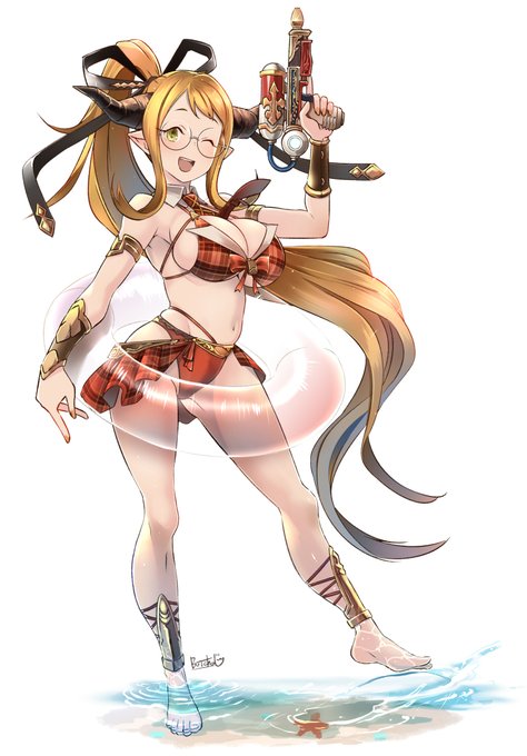 👙 #なんの脈絡もなく水着イラストを再掲して最近フォローしてくれたフォロワーを怖がらせましょう 