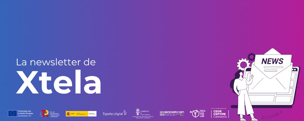 XtelaCantabria's tweet photo. 📬 ¡Nueva #Newsletter de octubre del #ProgramaXtela!
👉 Eventos clave (SIA, ConexiONEs, VDS, XTELA Connect)
👉Formaciones y ayudas activas
👉Recursos en #XtelaAcademy
👉Caso de éxito: Mutua Montañesa + Baitech Data 💡
🔗 Súmate y recibe todas las novedades en tu correo https://t.co/IllkbimUuw