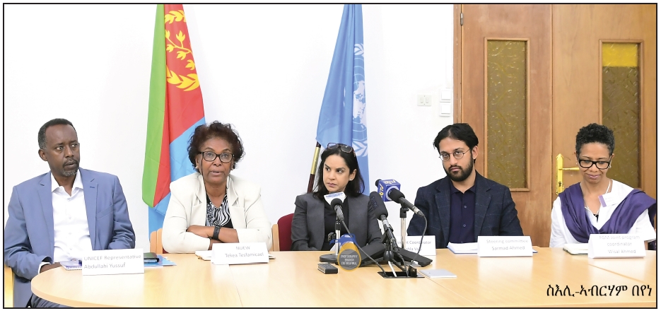 ክሽቦ ጓልኣንስተይቲ ንምውጋድ፡ ውሁድ ጻዕሪ መሻርኽቲ ክዓዝዝ ጻውዒት ቀሪቡ

ጐዳእቲ ልምድታት ብሓፈሻ ክሽቦ ጓልኣንስተይትን መርዓ ትሕቲ-ዕድመን ድማ ብቐንዱ ንምውጋድን ተመዝጊቡ ዘሎ ገስጋስ ንምዕቃብን ውሁድ ጻዕሪ ክዓዝዝ፡ ትማሊ 2 ጥቅምቲ ኣብ