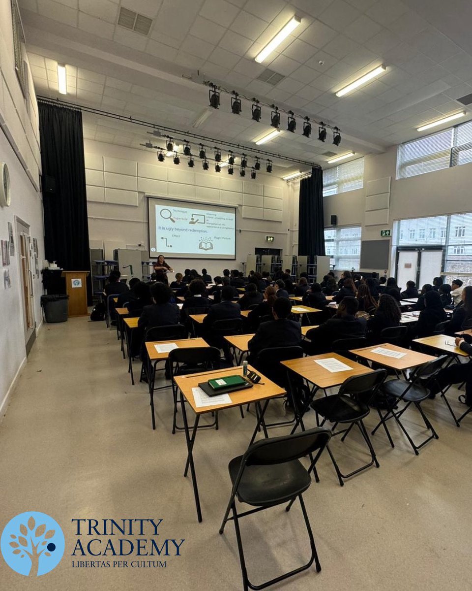 trinitybrixton's tweet image. Yesterday our whole Year 11 took part in a full-day intervention to sharpen revision skills and boost confidence ahead of GCSEs. 🌟

Part of the Trinity Promise – building knowledge, aspiration &amp;amp; respect.

We are proud of you, Y11! 👏 #TrinityPromise #Year11
