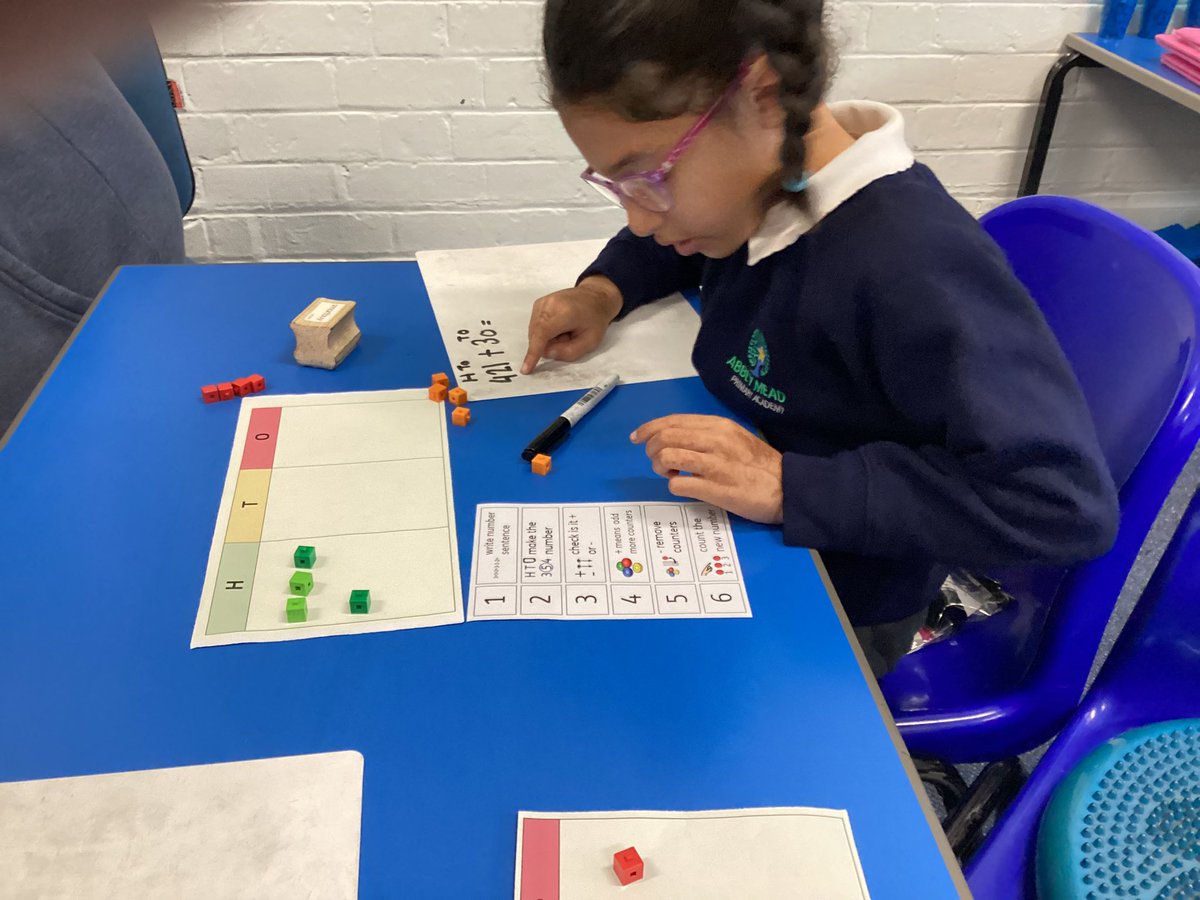 In #maths, we have been working on our #independence character muscles by using guided step instructions to add and subtract numbers. I was so proud of the #resilience and #confidence the children built when doing this. <a href="/AbbeyMead_TMET/">Abbey Mead Primary Academy</a> <a href="/AbbeyMead_Maths/">Abbey Mead Maths</a> <a href="/WhiteRoseEd/">White Rose Education</a>